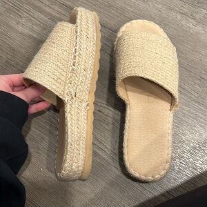 Women’s platform espadrille sandal